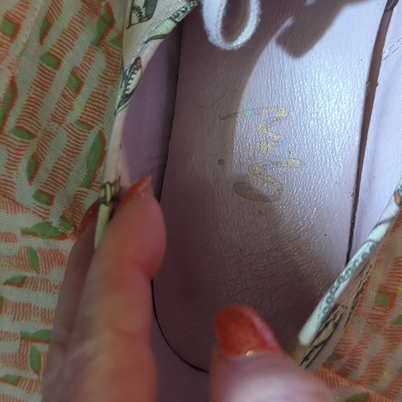 🍀Super EUC ❤️ KEDS x CJW: Specialty/Ltd Ed.👟LILAC🪻SILK🪻 SHOE🪻PRINT👟 sz 9🍀 - Picture 7 of 13